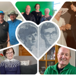 Luc & Eric, Colette, Gilles, The Viau's early days, Wedding Photo and Gilles, Colette and sister Jeannine.