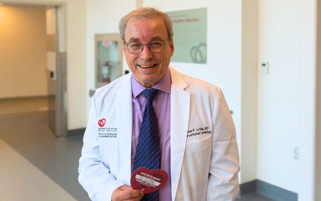 Dr. Michel Le May, 2025 Heart Month Ambassador