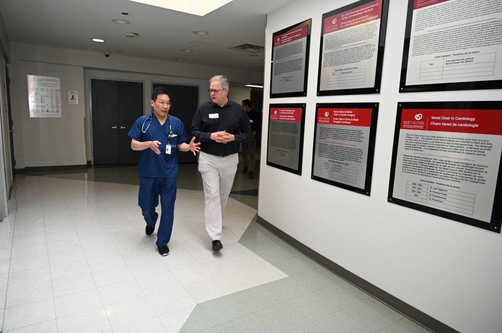 Dr. Chong and visiting doctor