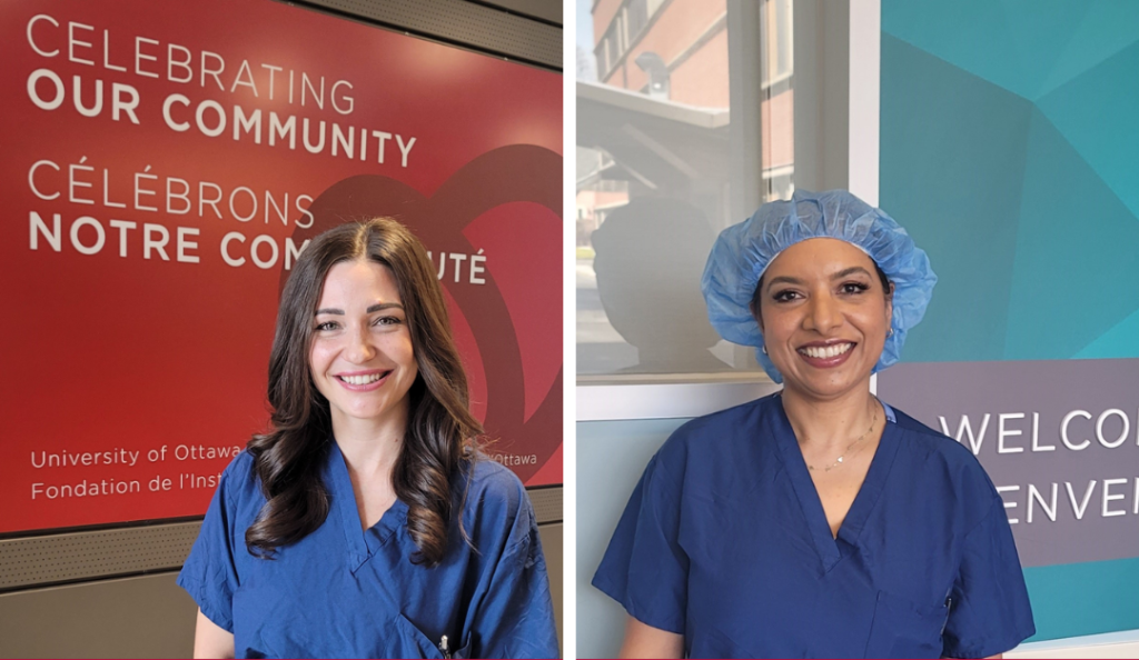 Daniela & Debbie, UOHI Nurses