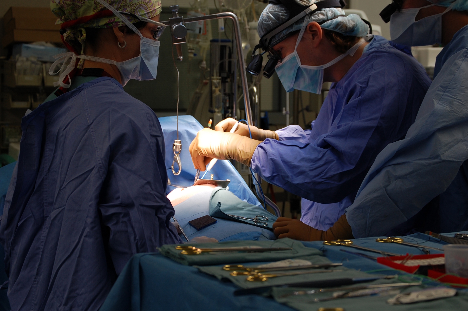 Dr. Marc Ruel performing minimally invasive cardiac surgery